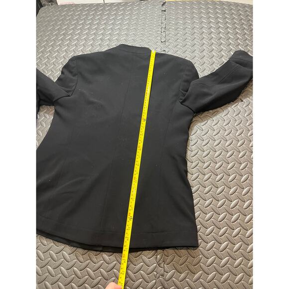 Escada Womens Wool Blend Blazer Black Size 40 US 10 Workwear Office - Picture 9 of 10